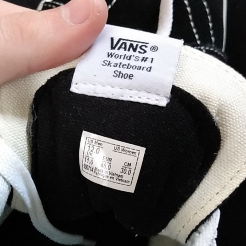 Vans Size 12 SK8-Hi BRAND NEW!!! - Picture 8 of 9
